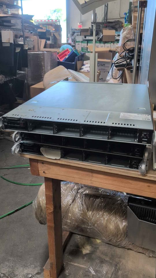 Supermicro 1U Server 116-R712, SYS-110P-WPR, 1x Intel Gold 5320 2.2GHz, 4x32GB PC4-3200, #11