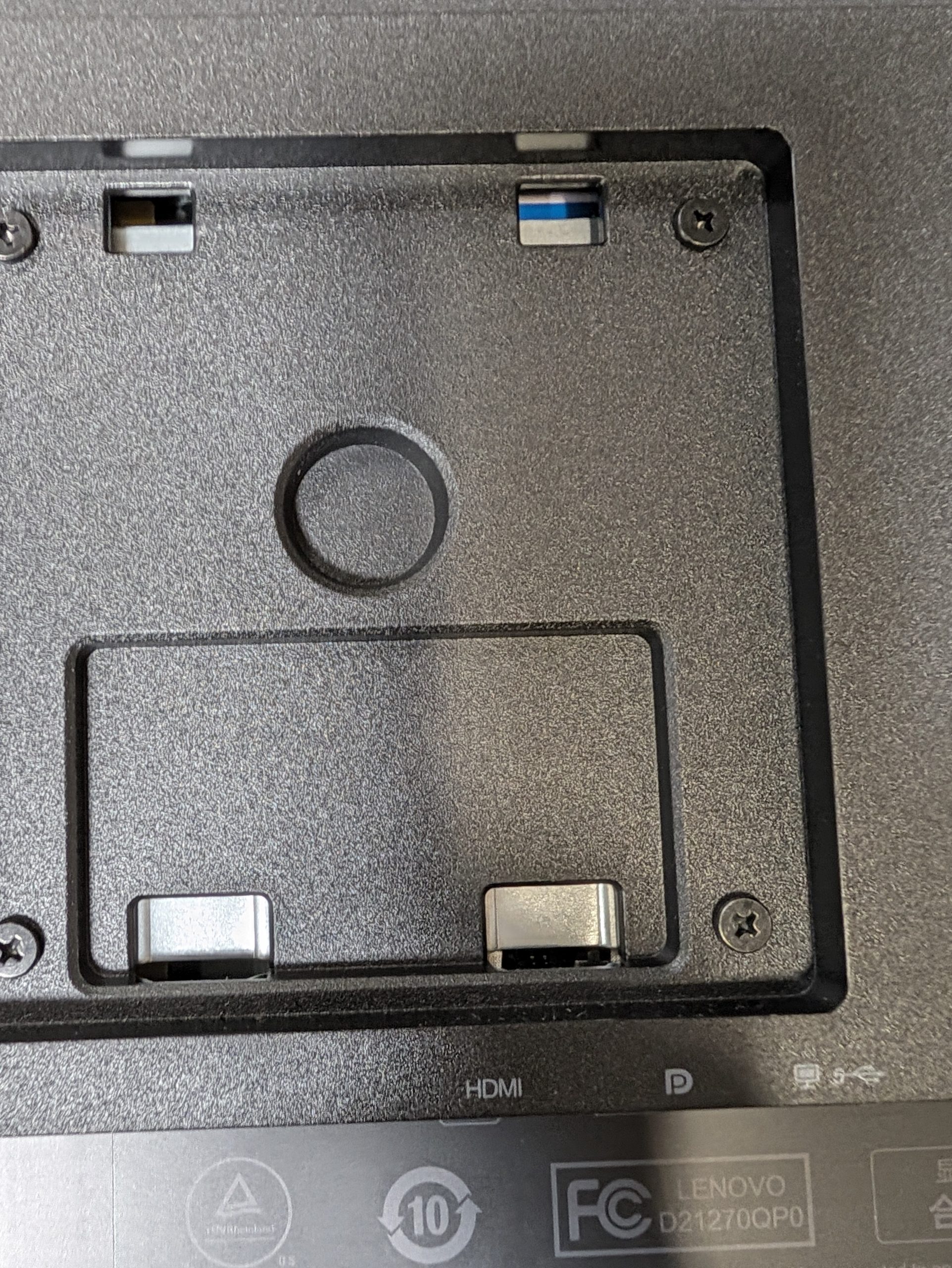 Lenovo ThinkVision 27" 2K 2560x1440 60Hz QHD IPS Monitor USB-C, HDMI, DP Inputs -Preowned - Image 8