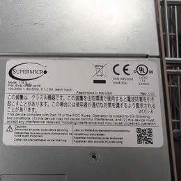 Supermicro 1U Server 116-5 SYS-1019P, 1x Intel Gold 6152 2.1Ghz, 4x32GB PC4-2666, #10 - Image 2