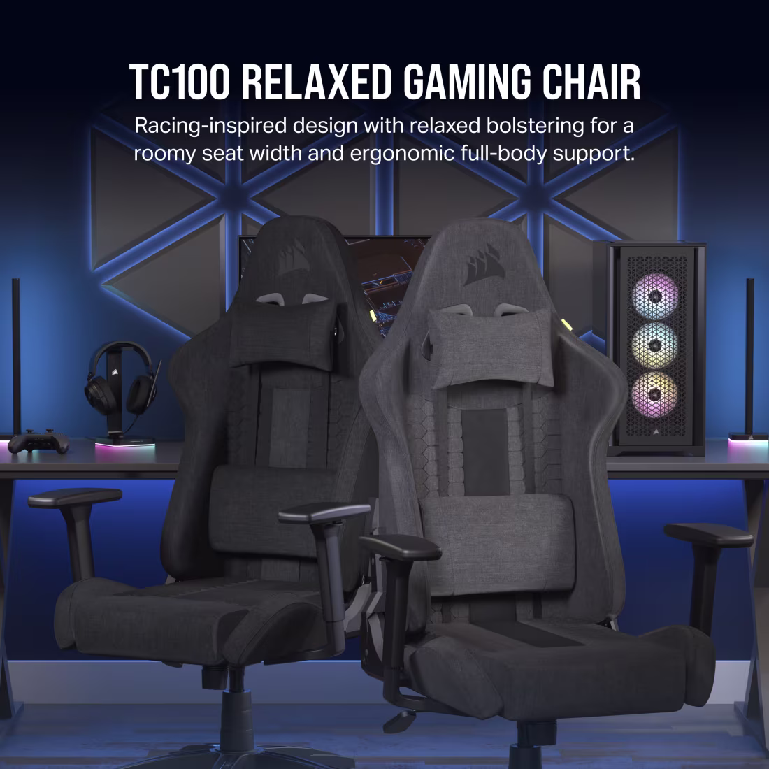 Corsair TC100 Releaxed Gaming Chairs -New in Box!