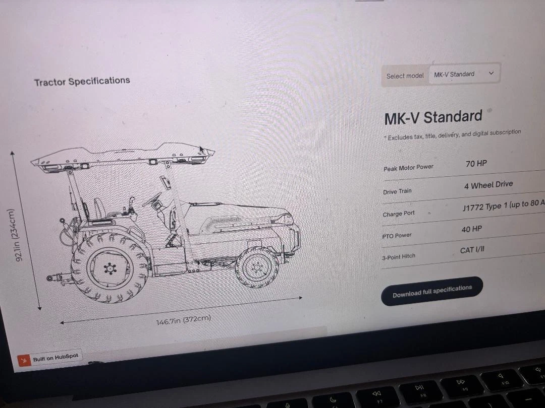 Monarch MK-V EV Tractors For Sale -Quantities Available $9888 each - Image 7